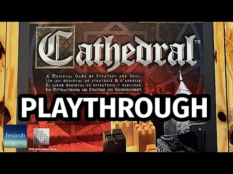 Cathedral Board Game | Playthrough