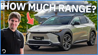 2024 Toyota BZ4X Review | Fully Electric RAV4 Alternative | Drive.com.au