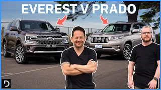 Toyota Prado Kakadu Vs Ford Everest Platinum | Toyota And Ford Go Head-To-Head | Drive.com.au