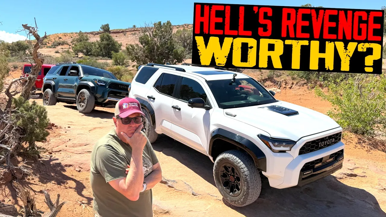 4Runner vs Land Cruiser vs Tacoma vs Hell's Revenge!