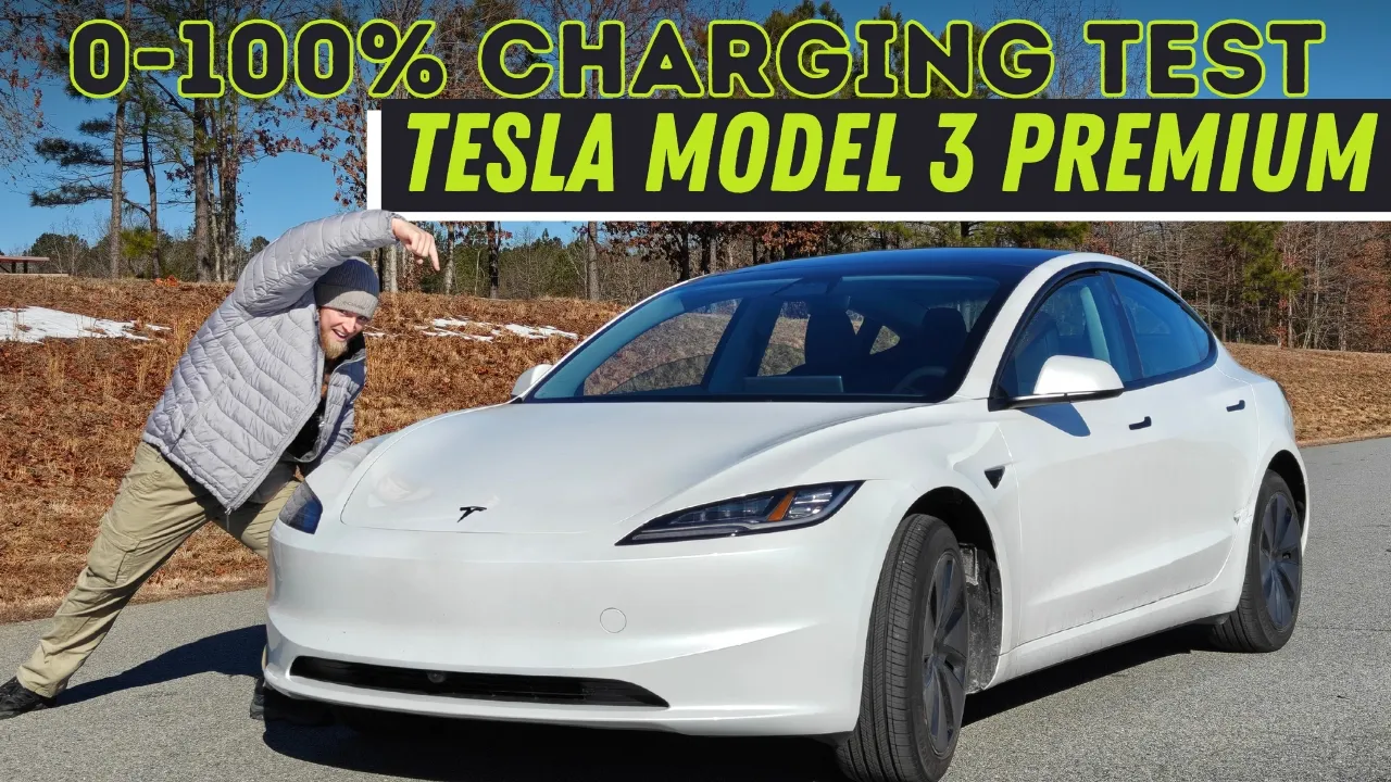 Tesla Model 3 Premium RWD (82 kWh) Charging Analysis!