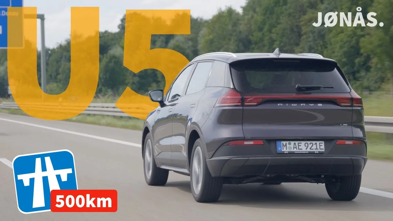 Aiways U5 2021 Langstreckentest - 130km/h auf der Autobahn, kann er das?