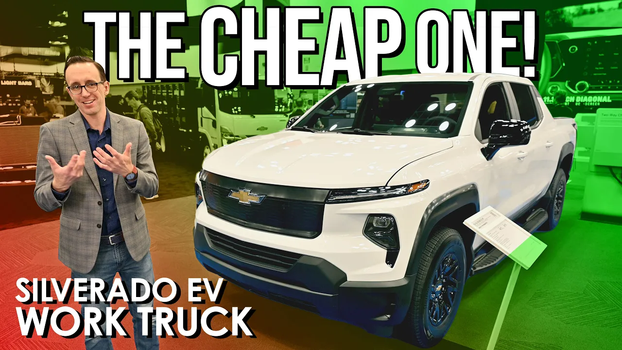2024 Chevy Silverado EV WT: Affordable EV Truck! | 2023 Work Truck Week