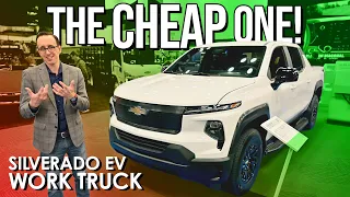 2024 Chevy Silverado EV WT: Affordable EV Truck! | 2023 Work Truck Week