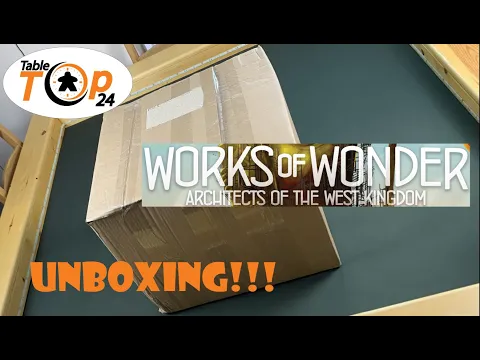 Architects of the West Kingdom Collectors Box Unboxing - Tabletop24