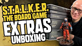 S.T.A.L.K.E.R. The Board Game - ALL THE EXTRAS Unboxing!