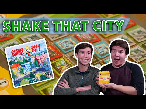 Shake That City | A Cube Shaker, The Coolest Board Game Component? | Kickstarter Preview