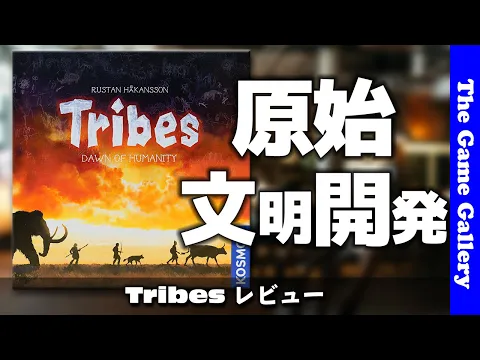 【Tribes】原始時代の文明開発ゲーム / ボードゲーム