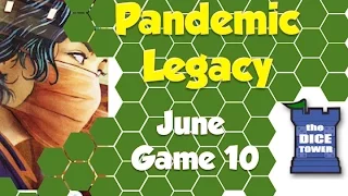 Pandemic Legacy Playthrough: June, Game 10 (SPOILERS)