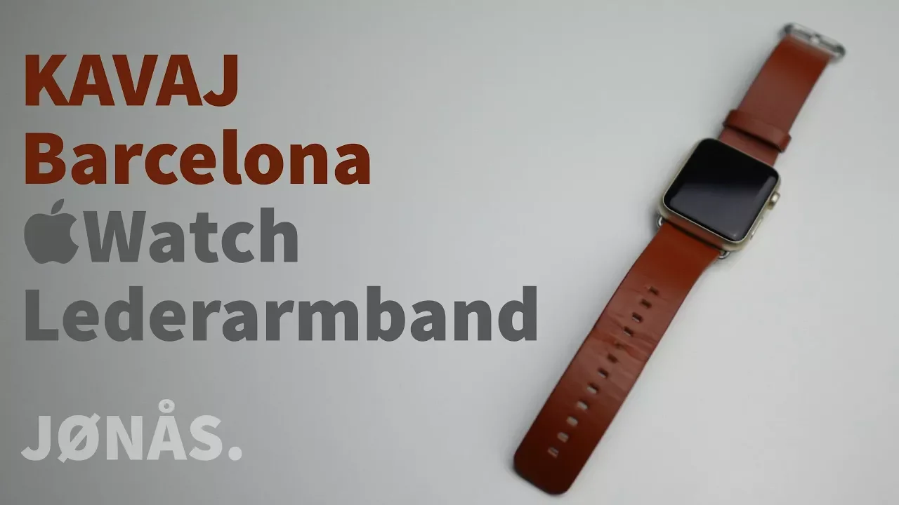 Hochwertiges Lederarmband für die Apple Watch im Test