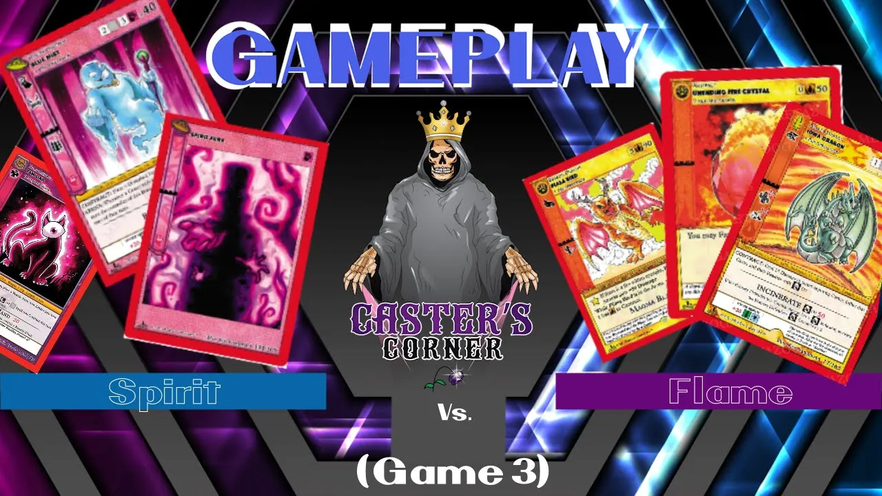 MetaZoo Gameplay: Flame Vs. Spirit (Game 3)