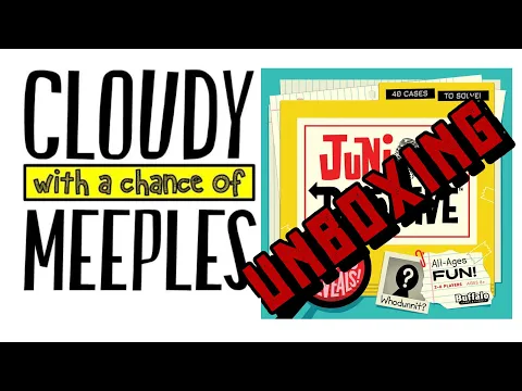 Junior Detective Unboxing - Cloudy with a Chance of Meeples