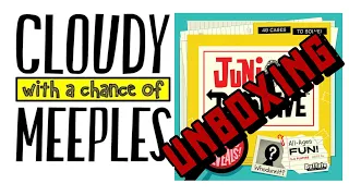 Junior Detective Unboxing - Cloudy with a Chance of Meeples