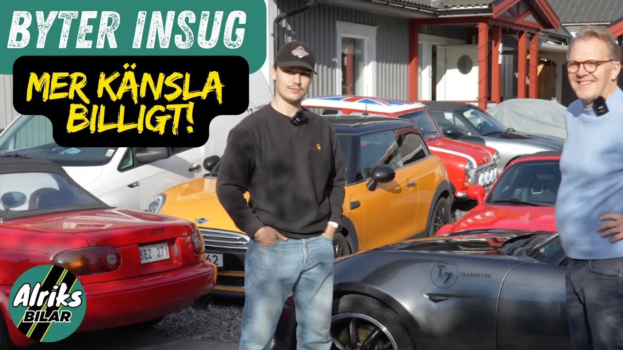 Byter insug – billigaste sättet att få mer känsla i bilen! Besök hos Teamseven.