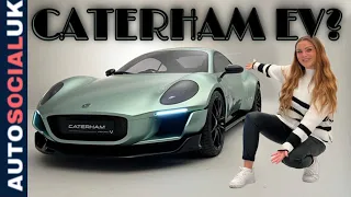 The COOLEST EV sports car! Caterham Project V - The future looks great!