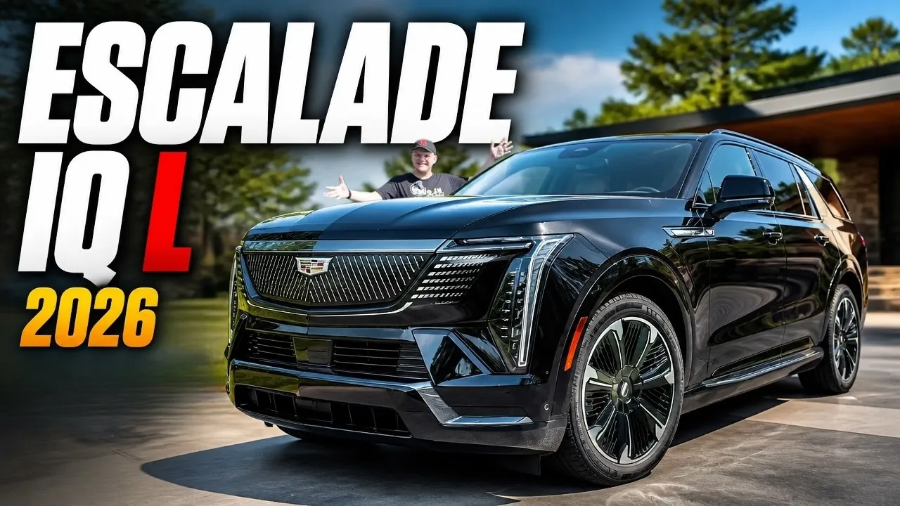 We Drove the Biggest EV in GM's Lineup | 2026 Cadillac Escalade IQL Full Tour and First Drive