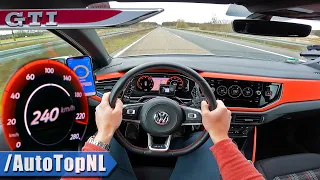 VW Polo GTI 2.0 TSI TOP SPEED on AUTOBAHN [NO SPEED LIMIT] by AutoTopNL
