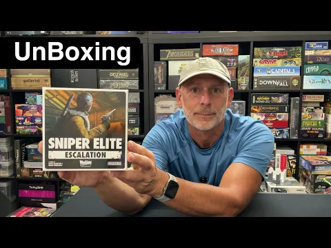 TDG: Sniper Elite: Escalation unboxing with Ray