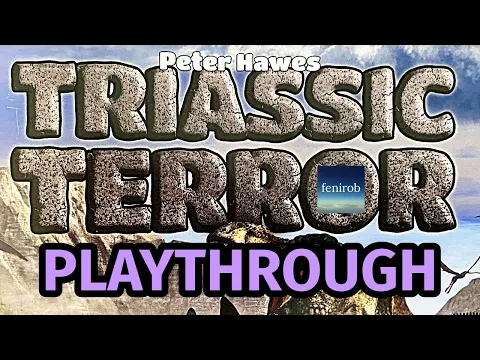 Triassic Terror Board Game | Playthrough
