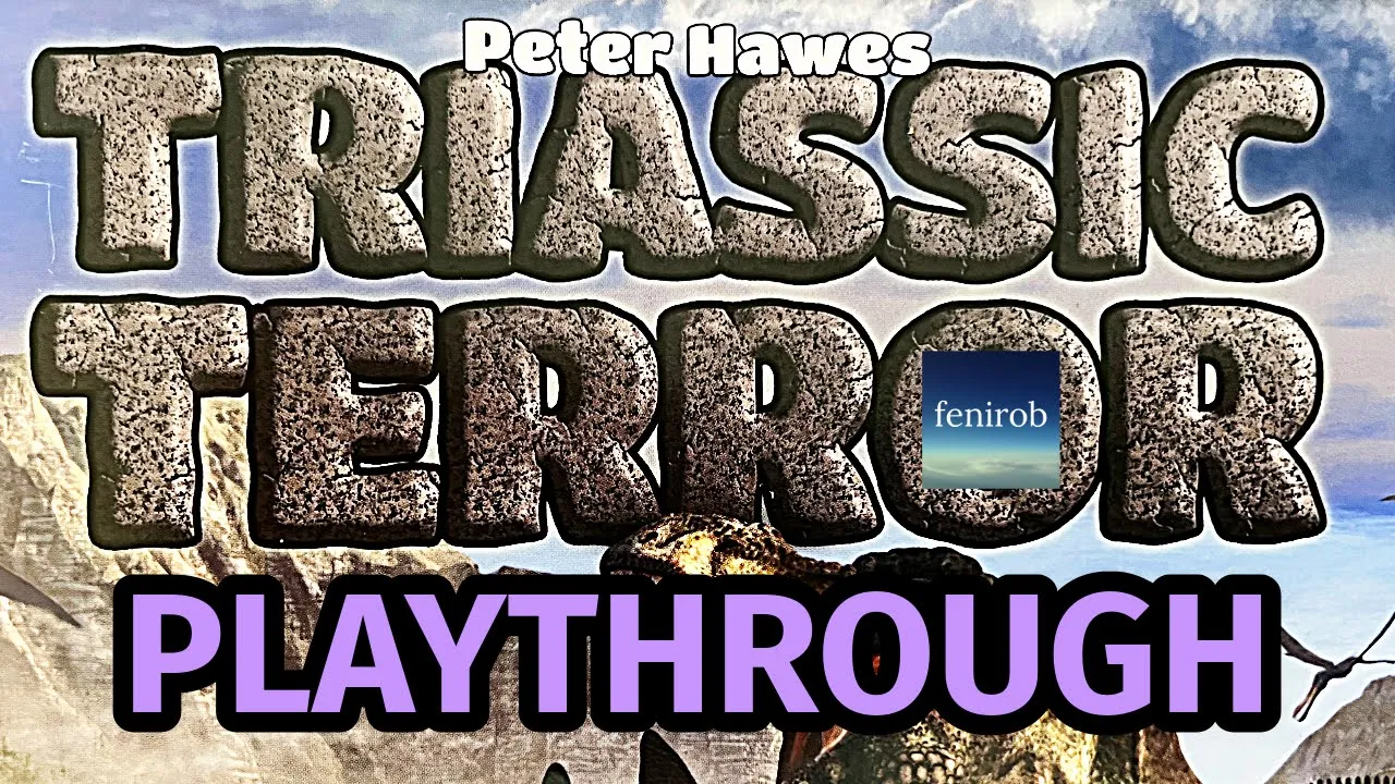 Triassic Terror Board Game | Playthrough