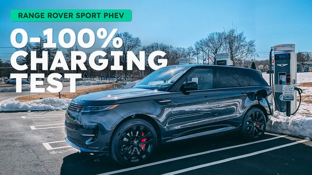 2025 Range Rover Sport PHEV Charging Test! 0-100%