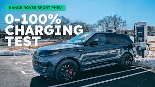 2025 Range Rover Sport PHEV Charging Test! 0-100%