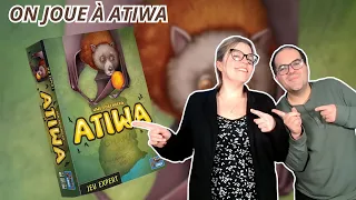 { Règles Et Partie } ON JOUE À ATIWA | Jeu De Société | Lookout Games