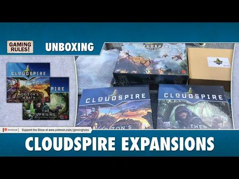 Cloudspire Expansions - Unboxing