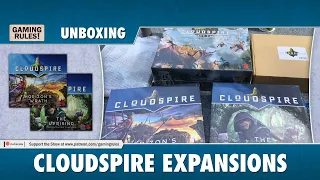 Cloudspire Expansions - Unboxing