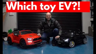 Kids Electric car | Ford Mustang GT V Mercedes GTR