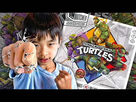 Unmatched Adventures: Teenage Mutant Ninja Turtles Unboxing and Review | Restoration Games