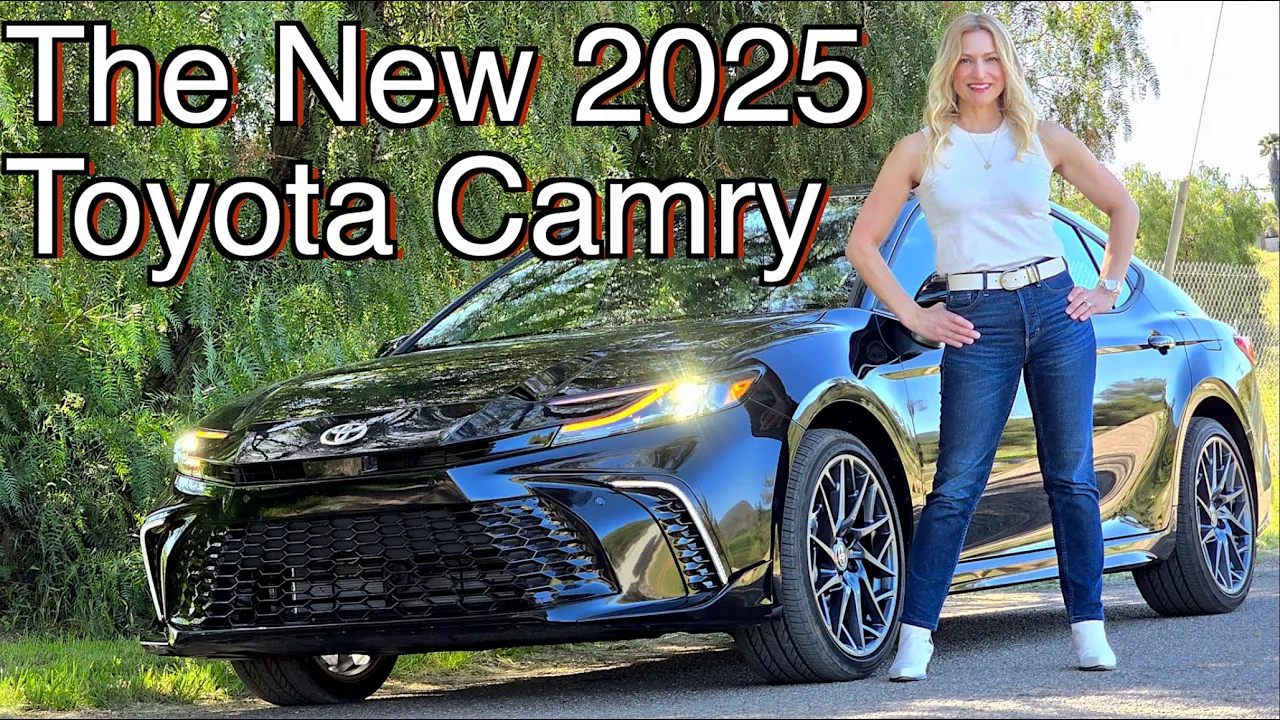 The new 2025 Toyota Camry review // The mid-size sedan king gets better!