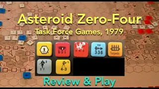Asteroid Zero-Four (Task Force Games) Review & How to Play