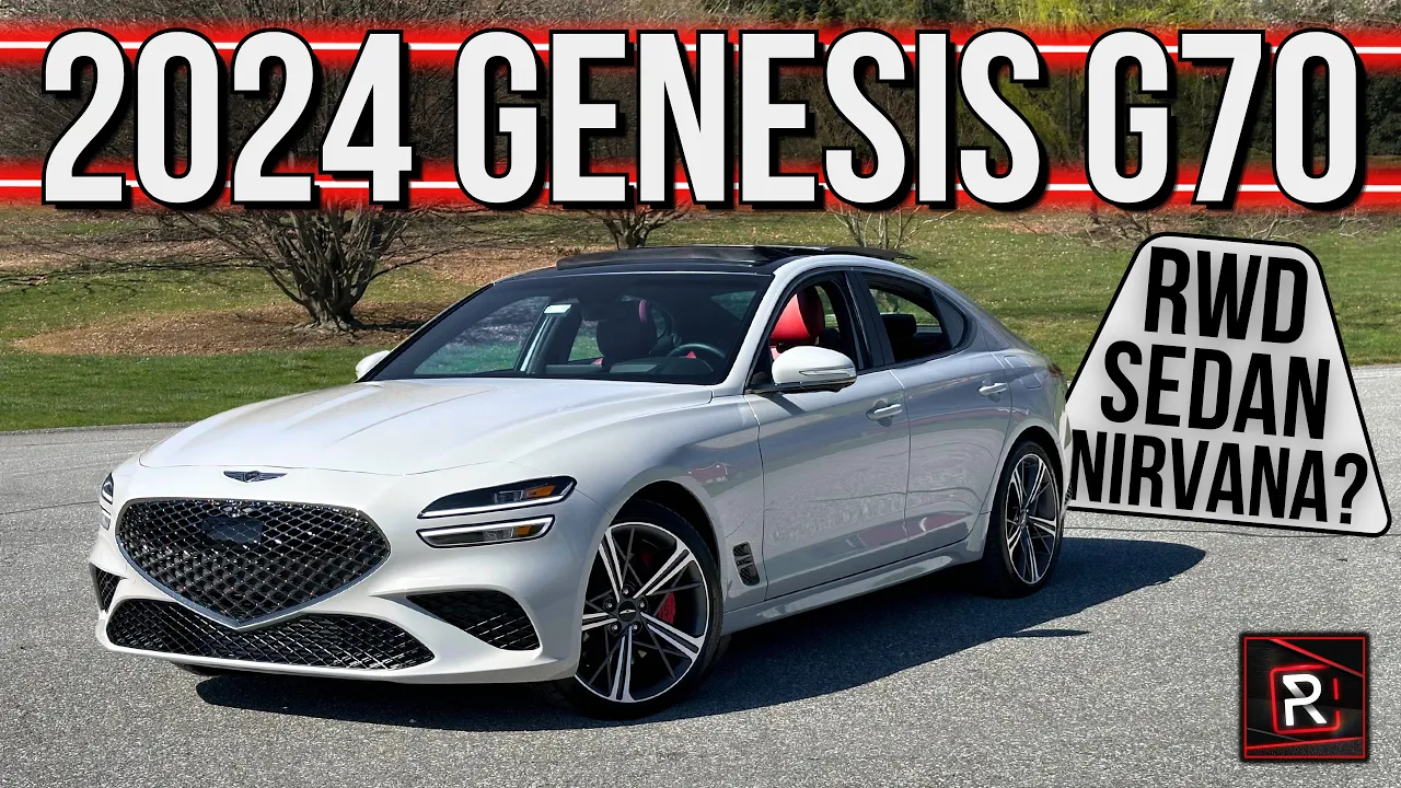 The 2024 Genesis G70 3.3T Is A Exemplary Twin-Turbo Powered RWD Sports Sedan