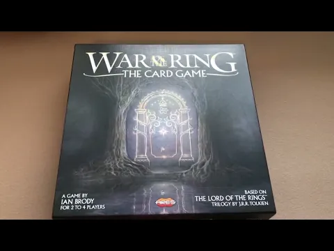 How To Setup And Play War of the Ring: The Card Game (2022)