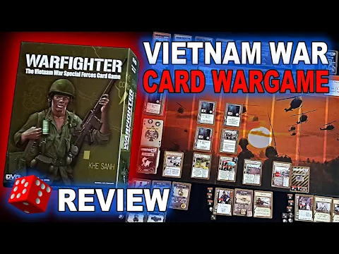 Warfighter: The Vietnam War Special Forces Card Game | BOARD GAME REVIEW
