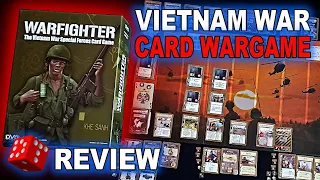 Warfighter: The Vietnam War Special Forces Card Game | BOARD GAME REVIEW