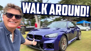 BMW Just Debuted The Fastest M2 Ever - 2025 Monterey Car Week Legends Of The Autobahn Walk Around!