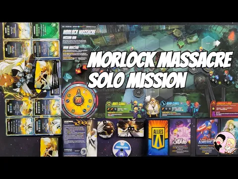 Marvel Dice Throne Missions Campaign | Morlock Massacre Mission Solo