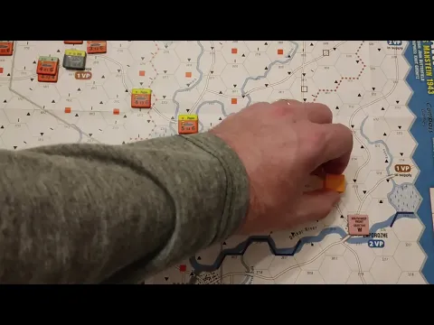 Enemy Action Kharkov - German Solo - Turn 4 Garrison Placement
