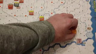 Enemy Action Kharkov - German Solo - Turn 4 Garrison Placement