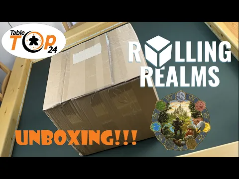 Rolling Realms, Terra Mystrica Expansion Unboxing - Tabletop24