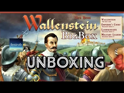 Wallenstein: Big Box 2021 - Unboxing (No Talking)