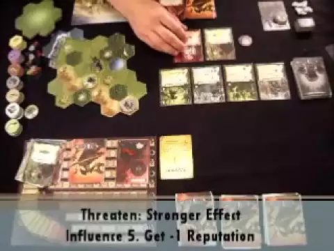 Walkthrough of 1st turn of solo game