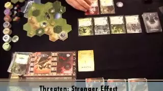 Walkthrough of 1st turn of solo game
