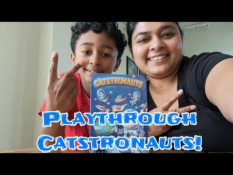 Board Games for Kids - Catstronauts by Alley Cat Games