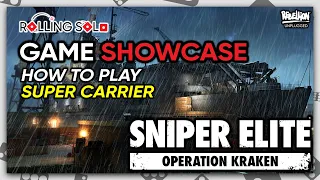 Sniper Elite The Board Game: Operation Kraken | Solo Playthrough | Extended Play | Super Carrier