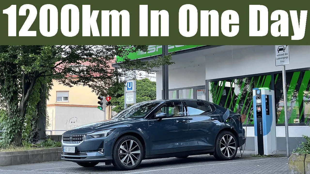 Driving The Polestar 2 From Norway To The Italian Riviera | DAY 2 | Malmö - Stuttgart