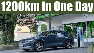 Driving The Polestar 2 From Norway To The Italian Riviera | DAY 2 | Malmö - Stuttgart