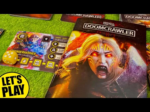 Heroes of the Sanctum DOOMCRAWLER Solo Playthrough | Firetap Games